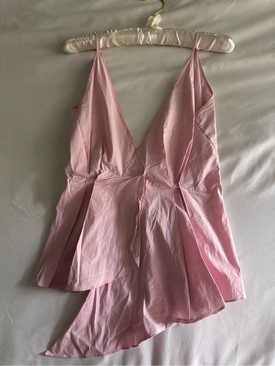 Jil Sander Tops - Jil Sander Navy Rosa Asymmetrical Top